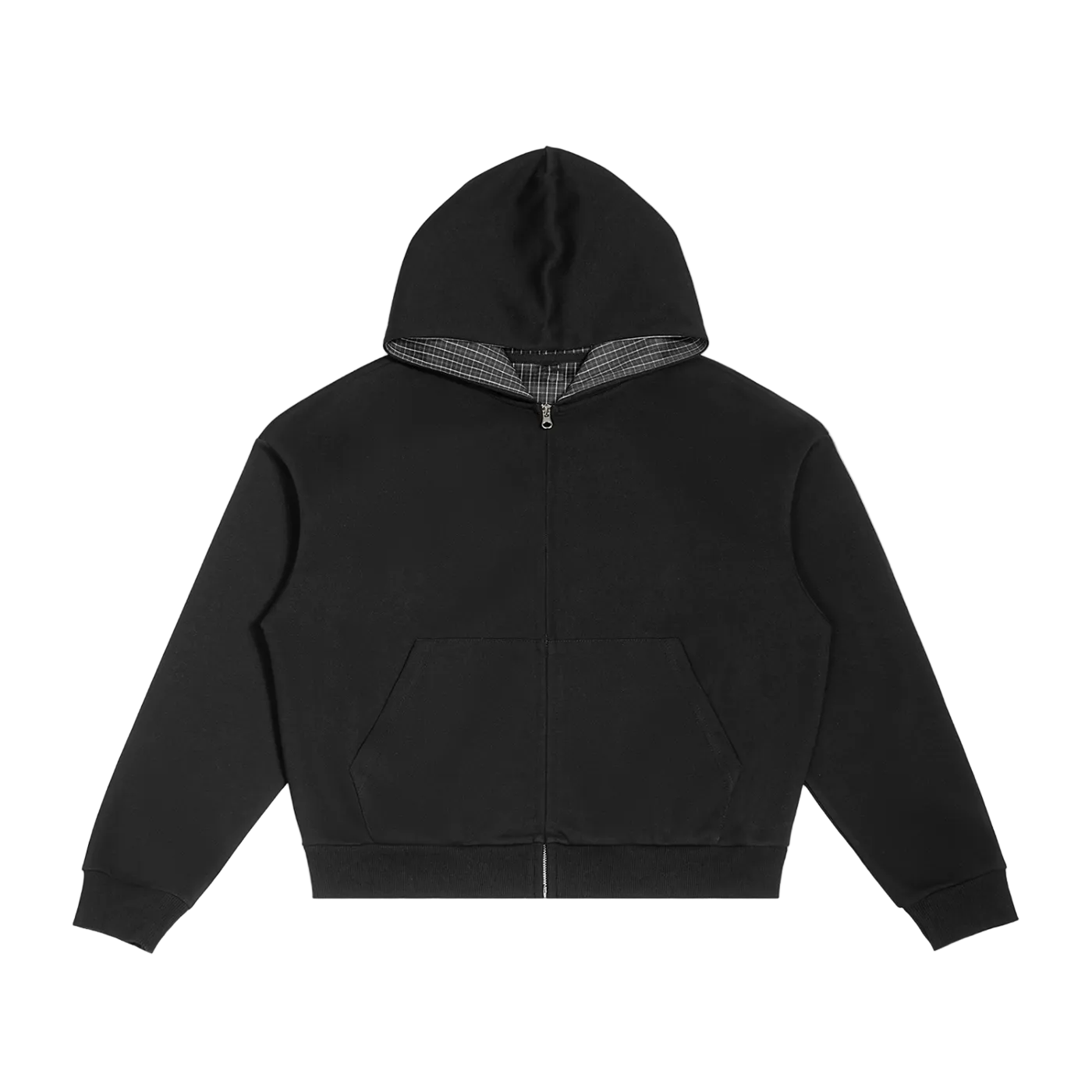 The Plaid Zip Up