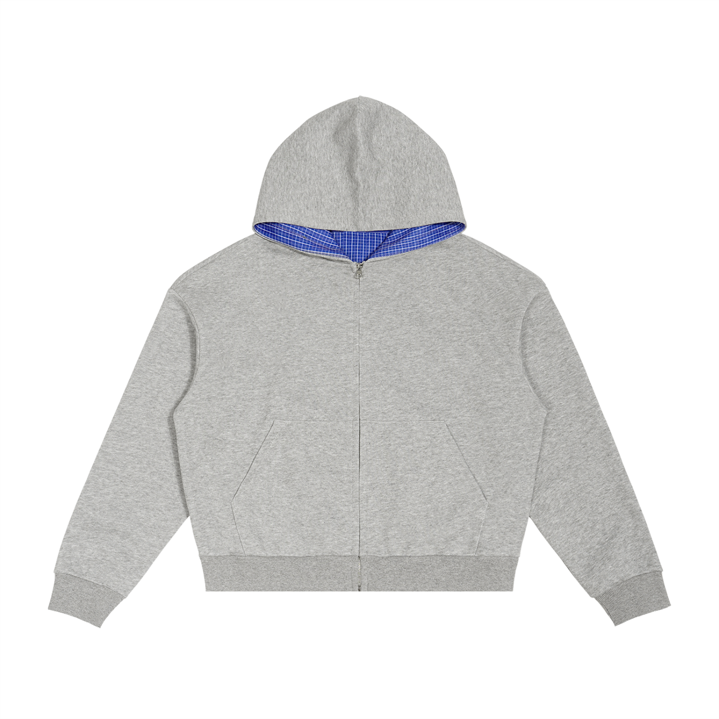 The Plaid Zip Up